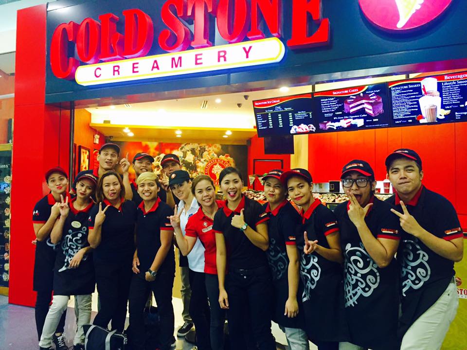 Cold Stone Creamery Franchisee in Phillipines